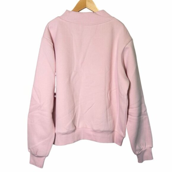 Parke Varsity Mockneck Sprinkle + White in S/M & L/XL & XXL , NWT - Picture 9 of 15